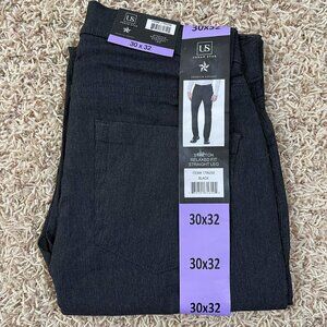 Urban Star Men’s Stretch 5-Pocket Pants Black, Size 30x32 (New)